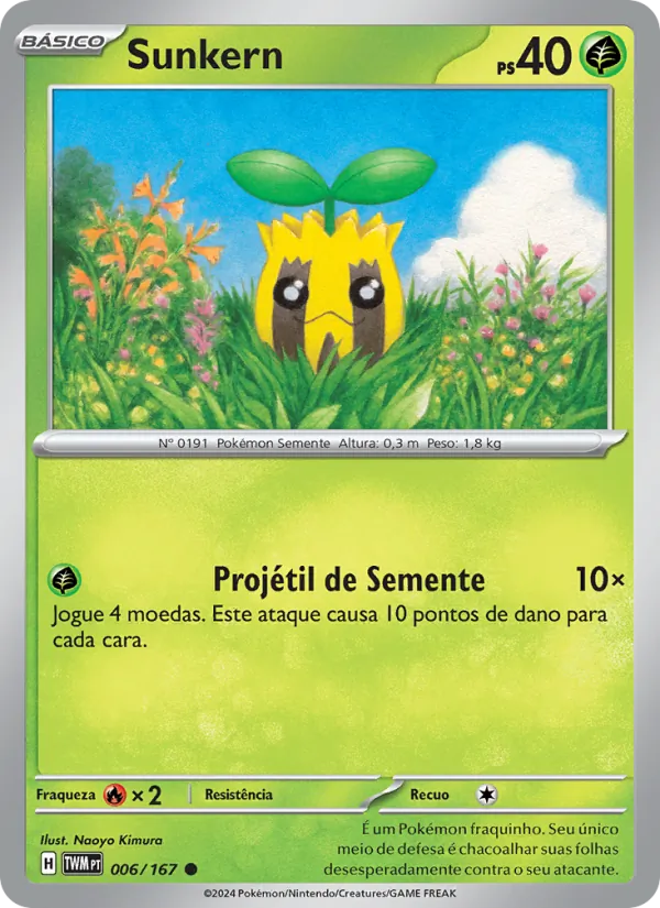 Sunkern – Máscaras do Crepúsculo 6