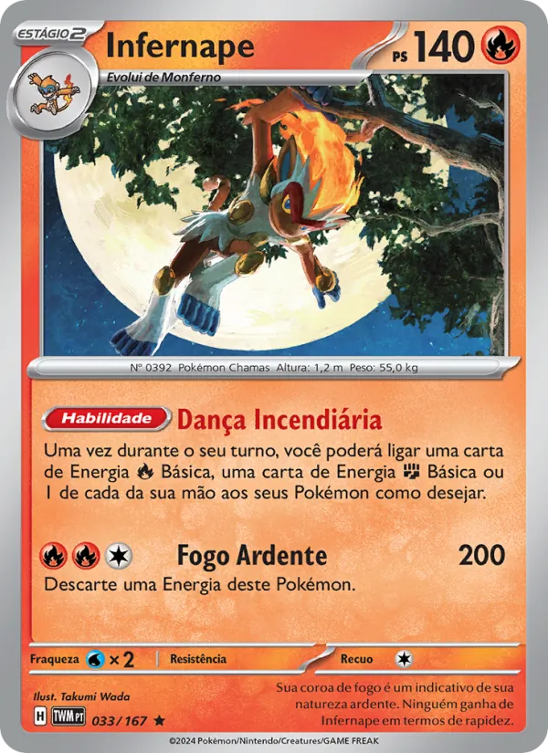Infernape – Máscaras do Crepúsculo 33
