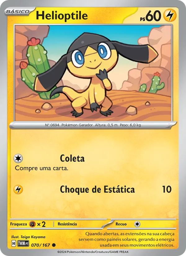 Helioptile – Máscaras do Crepúsculo 70