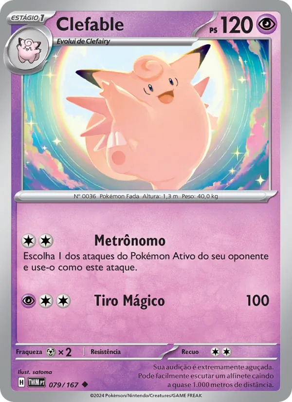 Clefable – Máscaras do Crepúsculo 79