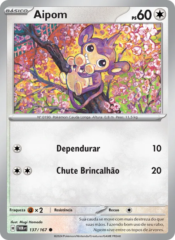 Aipom – Máscaras do Crepúsculo 137