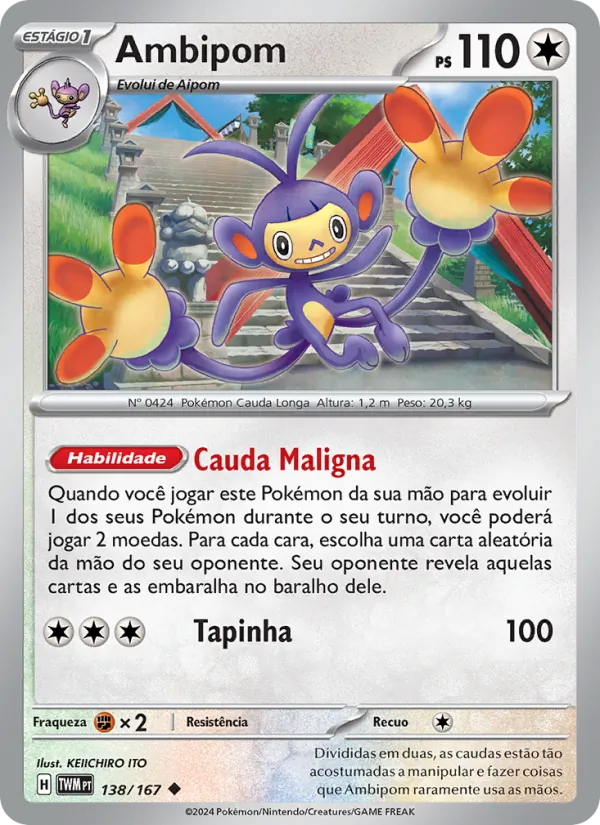 Ambipom – Máscaras do Crepúsculo 138
