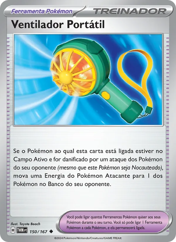 Ventilador Portátil – Máscaras do Crepúsculo 150