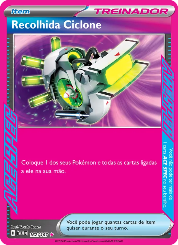 Recolhida Ciclone – Máscaras do Crepúsculo 162