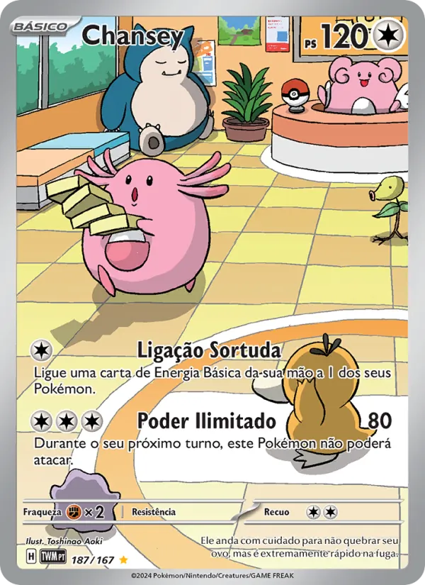 Chansey – Máscaras do Crepúsculo 187