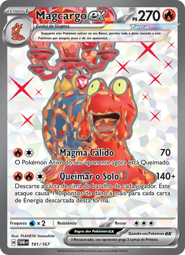 Magcargo ex – Máscaras do Crepúsculo 191