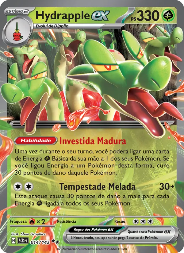 Hydrapple ex – Coroa Estelar 14