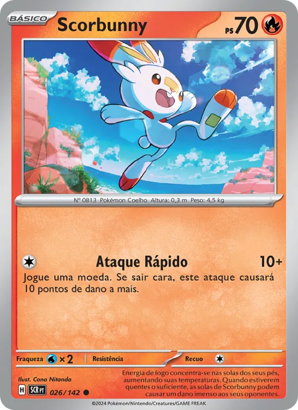 Scorbunny – Coroa Estelar 26