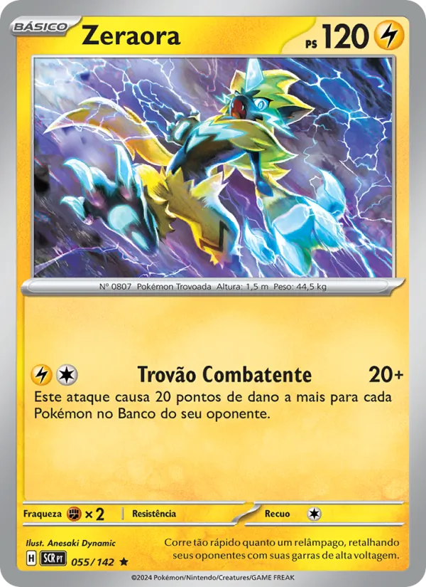 Zeraora – Coroa Estelar 55