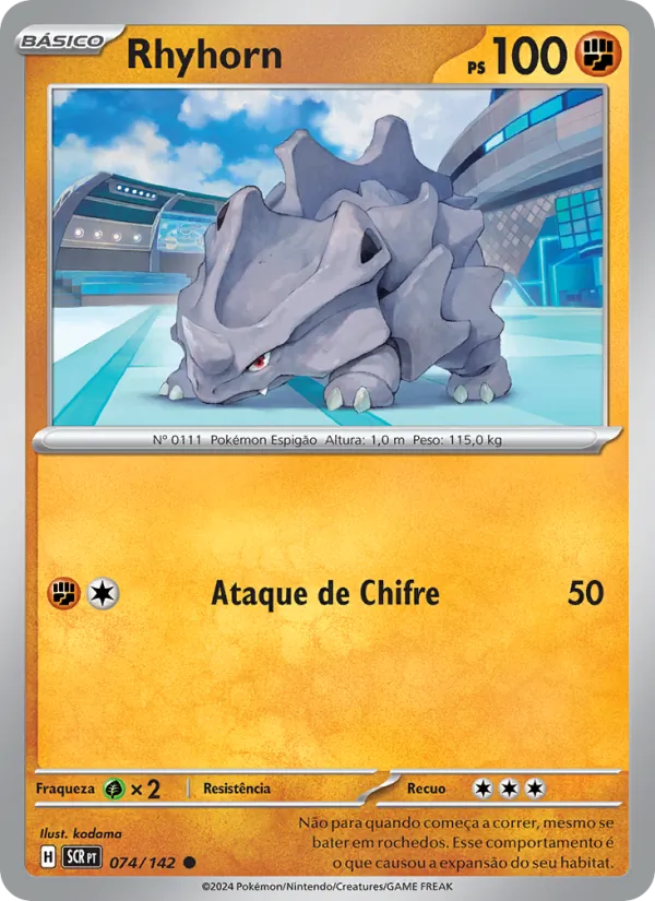 Rhyhorn – Coroa Estelar 74