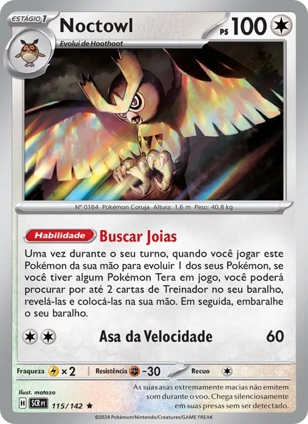 Noctowl – Coroa Estelar 115