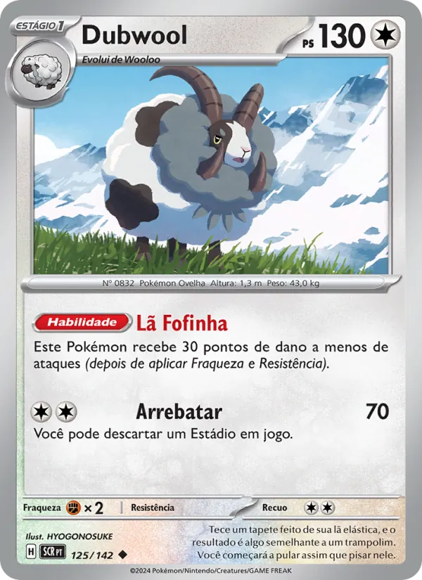 Dubwool – Coroa Estelar 125