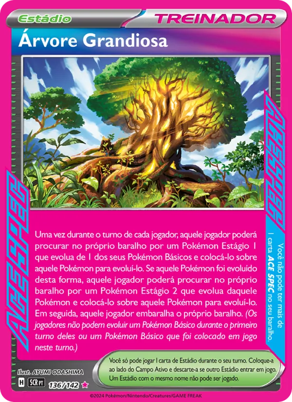 Árvore Grandiosa – Coroa Estelar 136