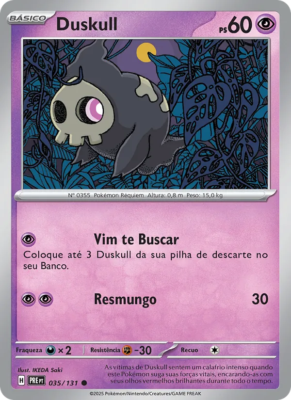 Duskull – Evoluções Prismáticas 35