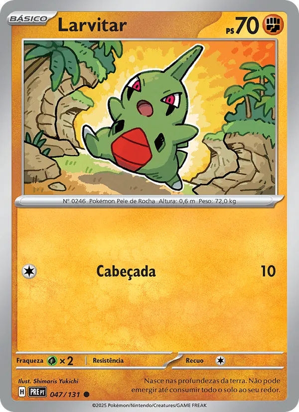 Larvitar – Evoluções Prismáticas 47