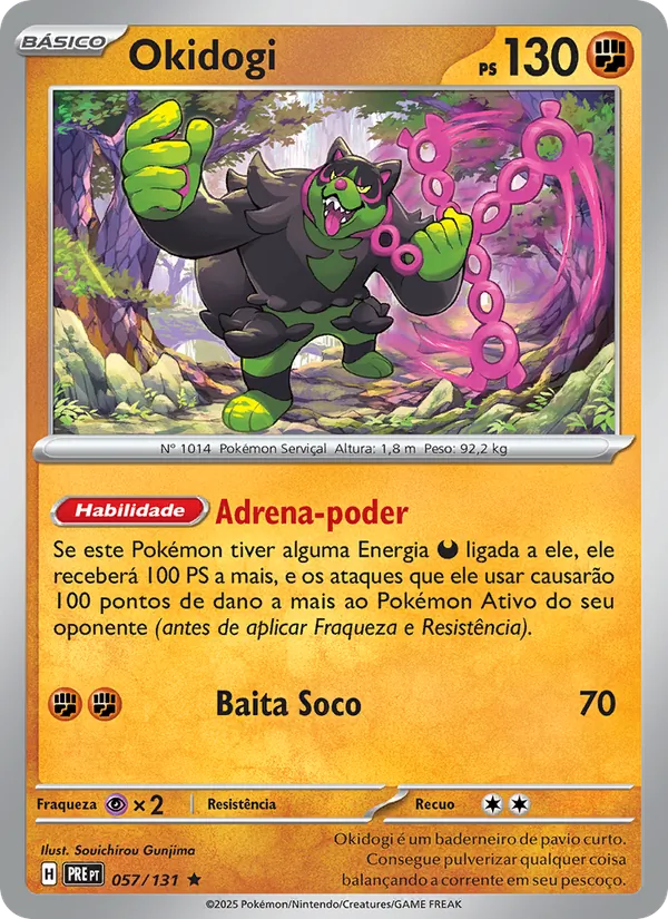 Okidogi – Evoluções Prismáticas 57