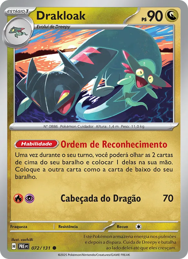 Drakloak – Evoluções Prismáticas 72