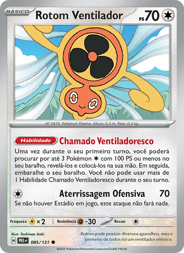 Rotom Ventilador – Evoluções Prismáticas 85