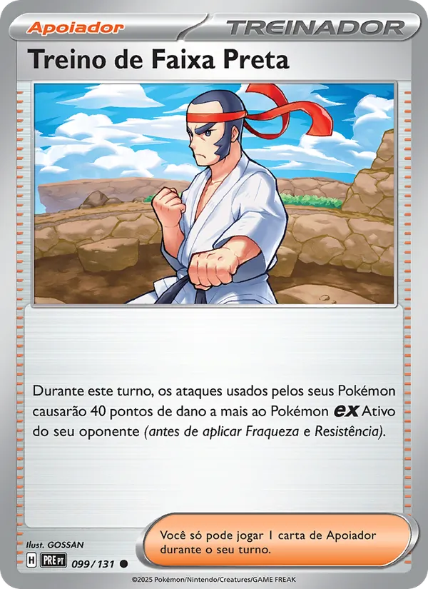 Treino de Faixa Preta – Evoluções Prismáticas 99