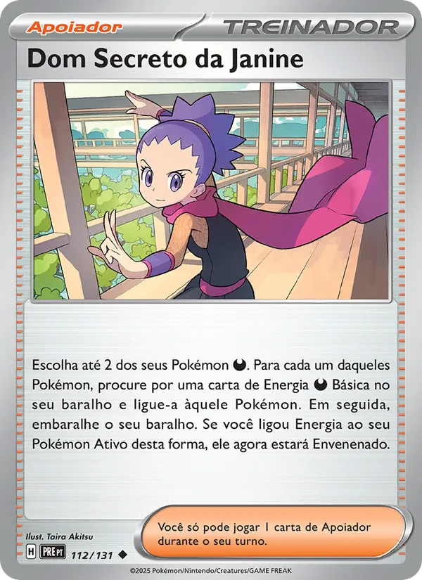 Dom Secreto da Janine – Evoluções Prismáticas 112