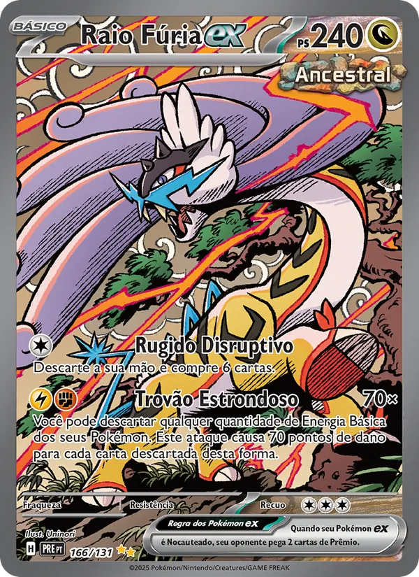 Raio Fúria ex – Evoluções Prismáticas 166