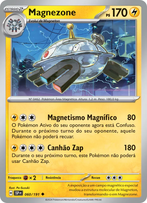 Magnezone – Fagulhas Impetuosas 60
