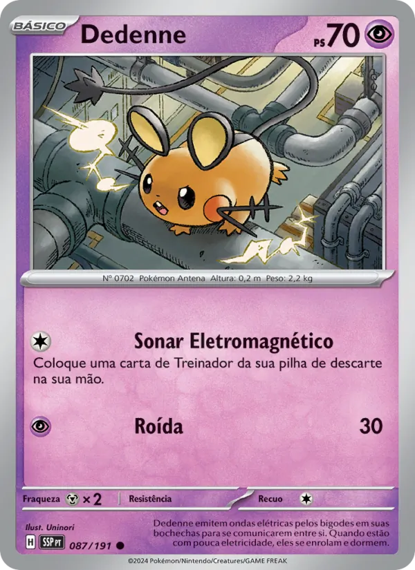 Dedenne – Fagulhas Impetuosas 87