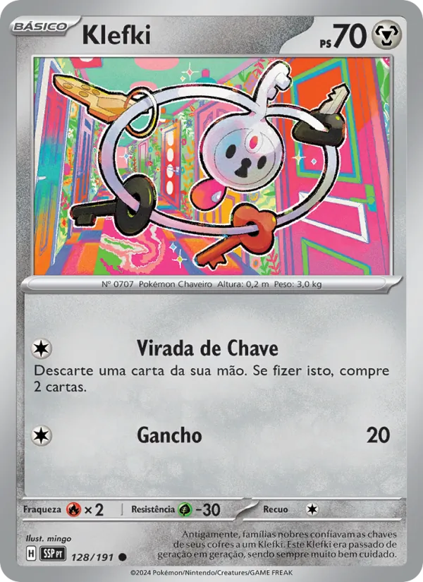 Klefki – Fagulhas Impetuosas 128