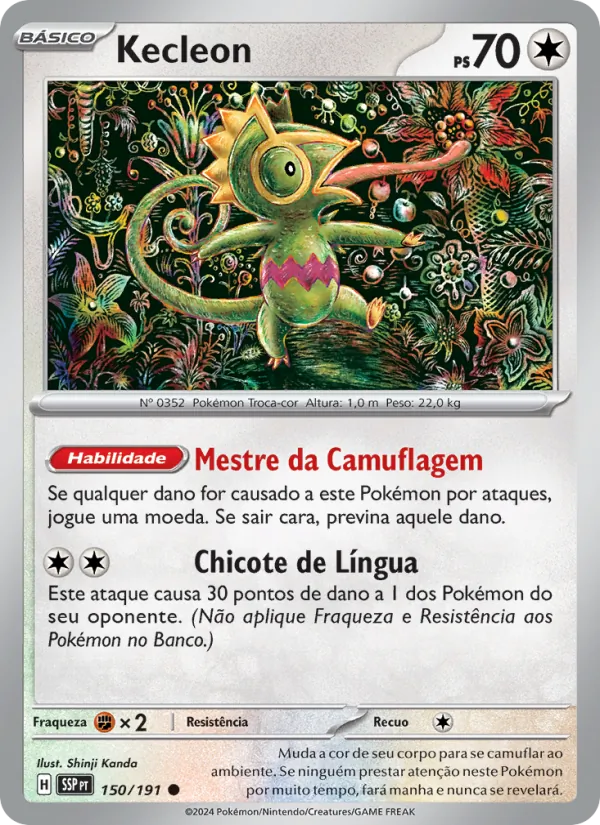 Kecleon – Fagulhas Impetuosas 150