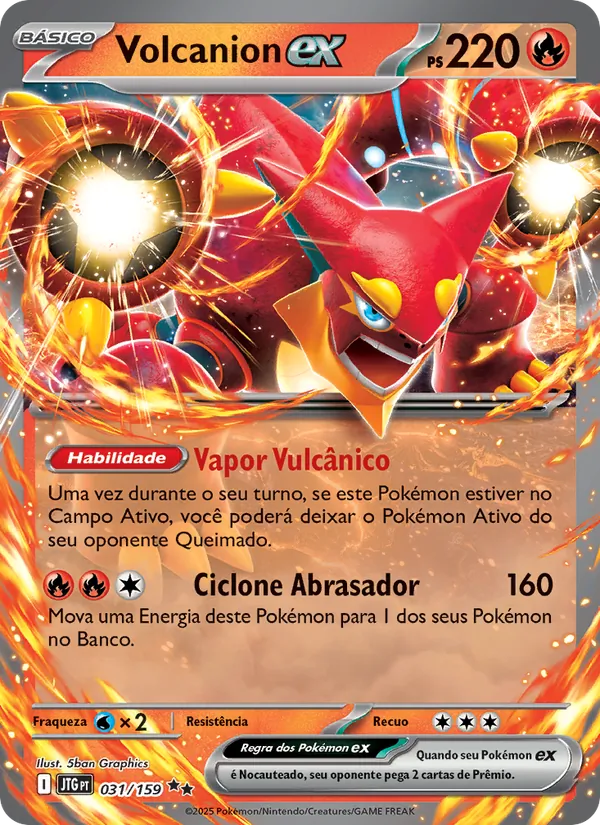 Volcanion ex – Amigos de Jornada 31