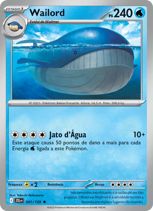 Wailord – Amigos de Jornada 41
