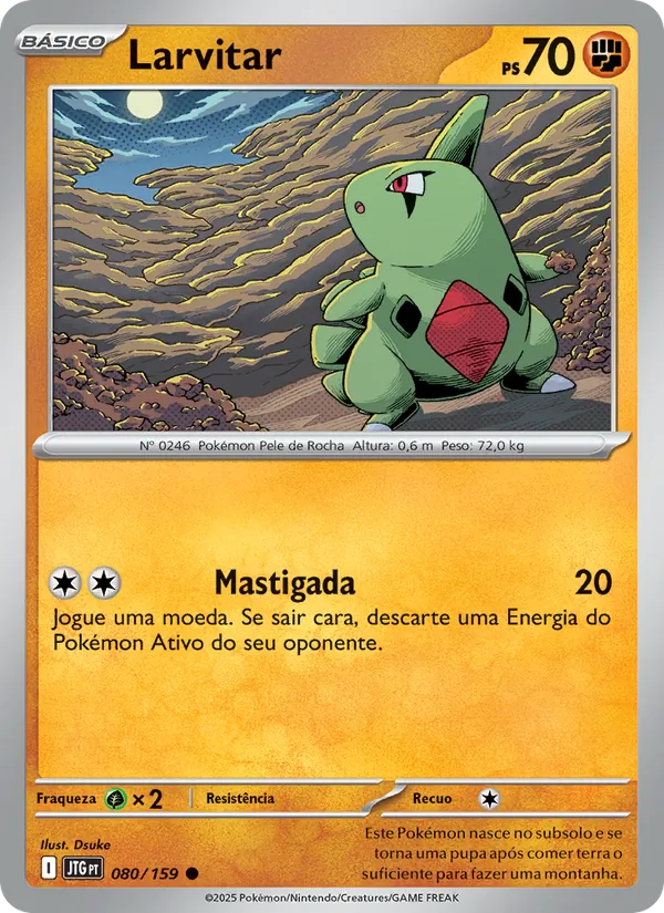 Larvitar – Amigos de Jornada 80