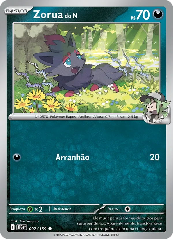 Zorua do N – Amigos de Jornada 97