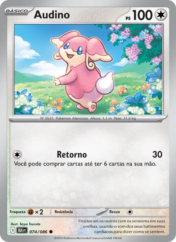 Audino – Raio Preto 74