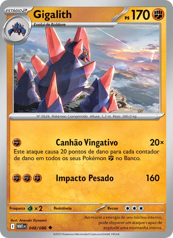 Gigalith – Fogo Branco 48