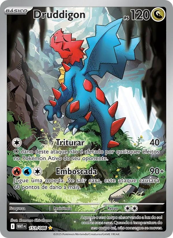 Druddigon – Fogo Branco 151