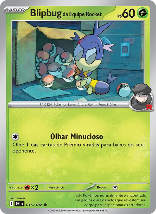 Blipbug da Equipe Rocket – Rivais Predestinados 15