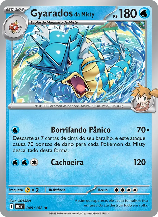 Gyarados da Misty – Rivais Predestinados 49