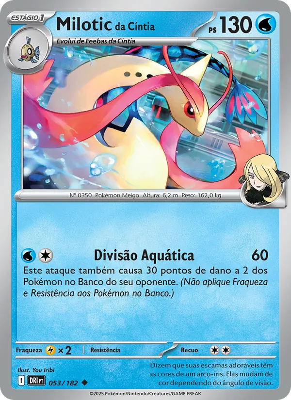Milotic da Cíntia – Rivais Predestinados 53