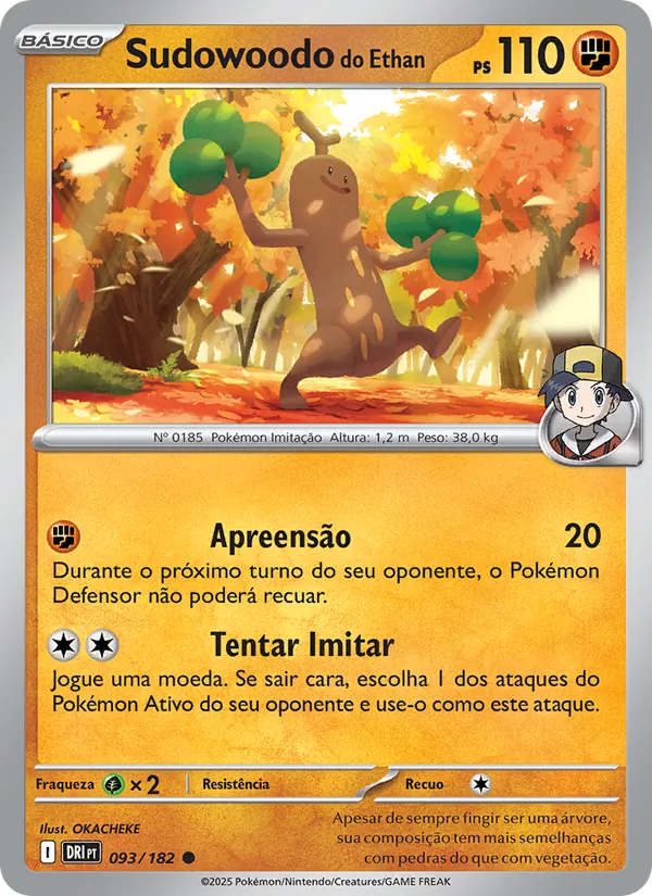 Sudowoodo do Ethan – Rivais Predestinados 93