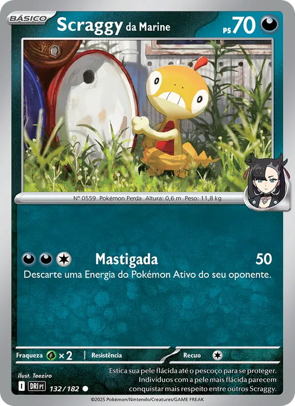 Scraggy da Marine – Rivais Predestinados 132