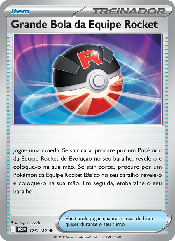 Grande Bola da Equipe Rocket – Rivais Predestinados 175