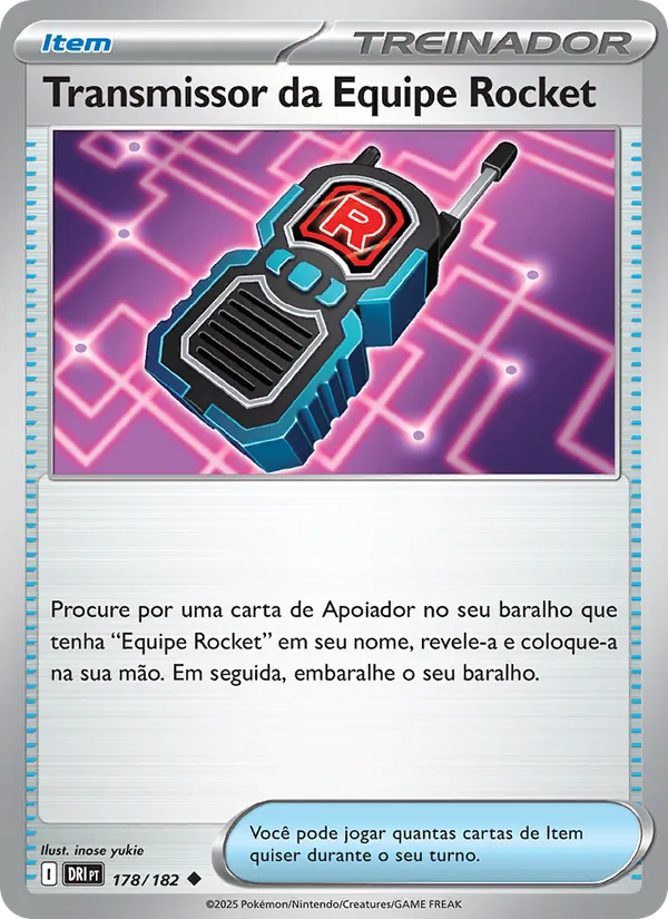 Transmissor da Equipe Rocket – Rivais Predestinados 178