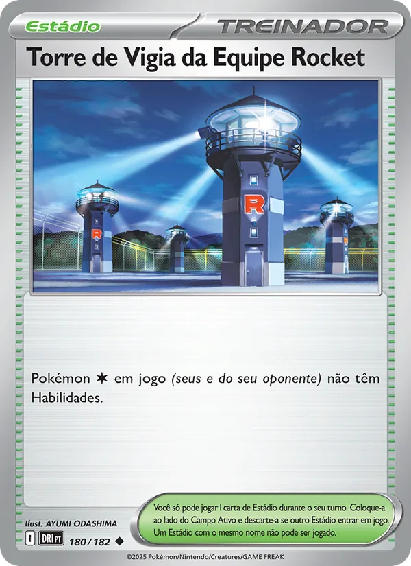 Torre de Vigia da Equipe Rocket – Rivais Predestinados 180