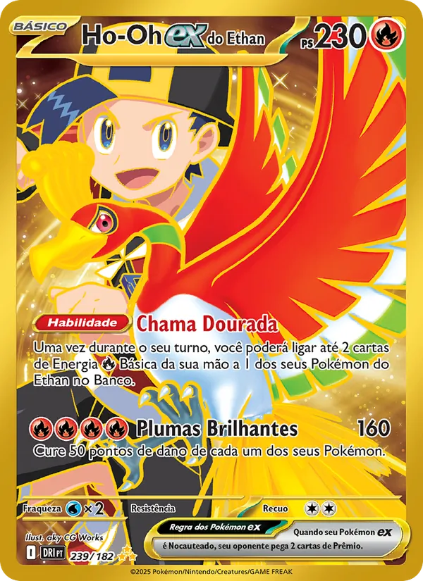 Ho-Oh ex do Ethan – Rivais Predestinados 239