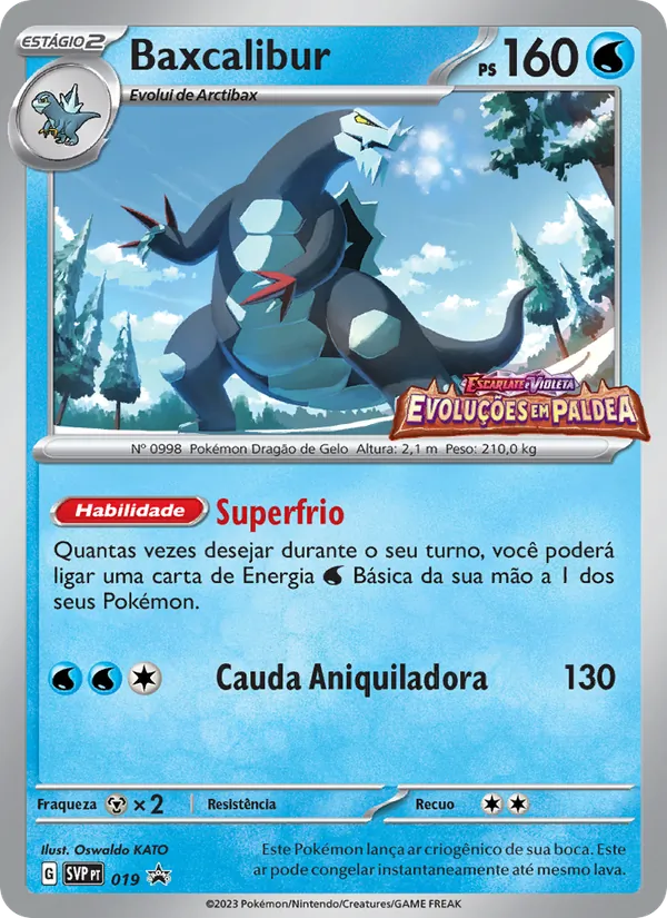 Baxcalibur – SVP Black Star Promos 19