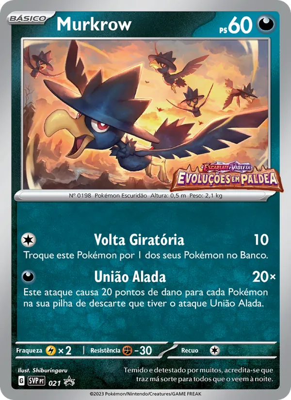 Murkrow – SVP Black Star Promos 21