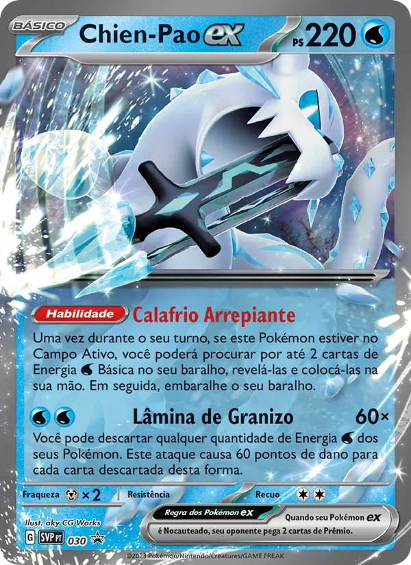 Chien-Pao ex – SVP Black Star Promos 30