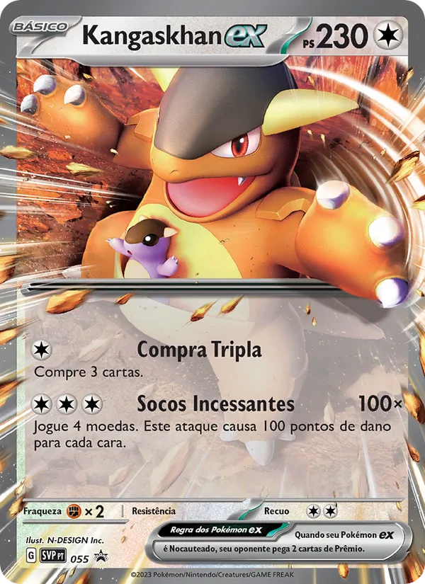 Kangaskhan ex – SVP Black Star Promos 55
