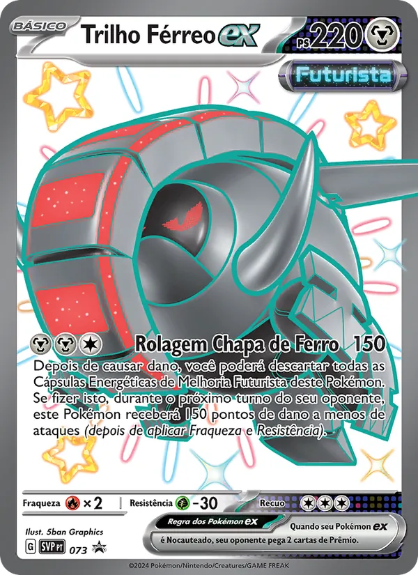 Trilho Férreo ex – SVP Black Star Promos 73